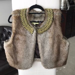 Gianni Bini Faux Fur Vest